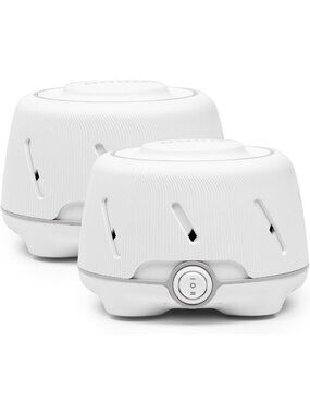 White Noise Machine 2-Pack - Natural Sound Sleep Aid for Adults & Babies